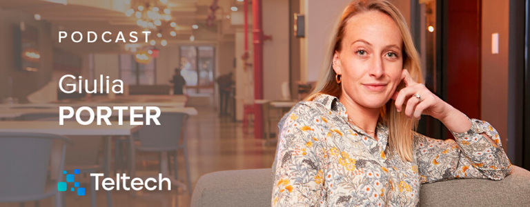 Image of Giulia Porter, VP Marketing, TelTech